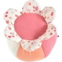 Kikadu Baby Ball mit Rassel Blume Maße 15 x 11 cm, Rosa, – Produktbild 1 von 1