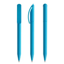 prodir prodir® Drehkugelschreiber DS3 TPP Twist, blaue Mine, cyanblau, Hellblau, – Produktbild 1 von 1