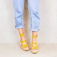 Rarámuri Weiches Band zum Kombinieren mit Ihren Rarámuri-Bandsandalen., Mustard, – Produktbild 1 von 1