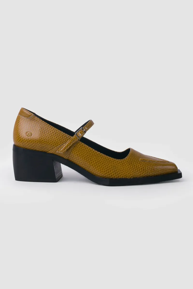 Prev Prev Damen vegan Schuhe Julia Hazel, Hellbraun, – Produktbild 2 von 2