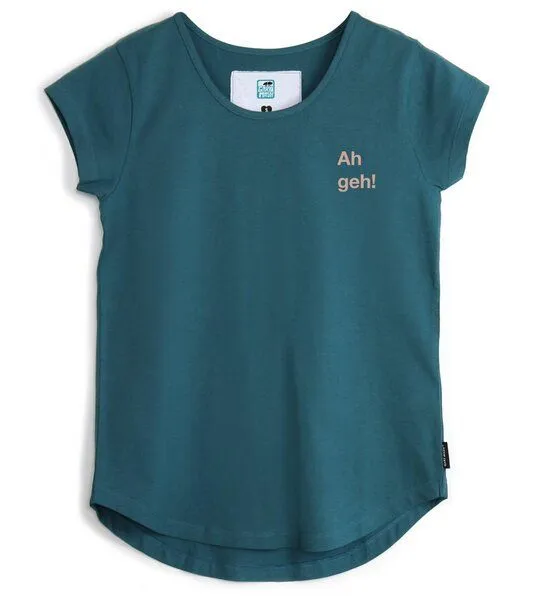 Gary Mash GARY MASH Shirt Asheville Ah geh! aus Bio-Baumwolle, Petrol, – Produktbild 1 von 4