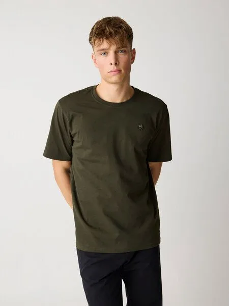 KnowledgeCotton Apparel KnowledgeCotton Apparel T-Shirt LOKE, Forrest night, – Produktbild 2 von 4