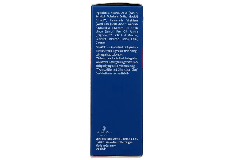 Speick Naturkosmetik Speick Naturkosmetik After-Shave SPEICK Rasierwasser After Shave Lotion – Produktbild 3 von 3