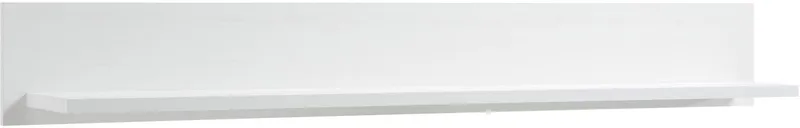 Home affaire Wandboard Cremona, modernes Wandregal, Wandhalter mit Ablagefach, 146 cm breit, vielseitig einsetzbares Hängeregal, in Pinie Weiß mit Wotan Eiche, Weiß, – Produktbild 3 von 5