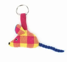 El Puente El Puente Schlüsselanhänger "Maus" | Fair Trade & Handmade aus Sri Lanka – Produktbild 1 von 1