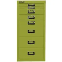 Bisley Schubladenschrank 8 Schübe, DIN A4 grün – Produktbild 1 von 1