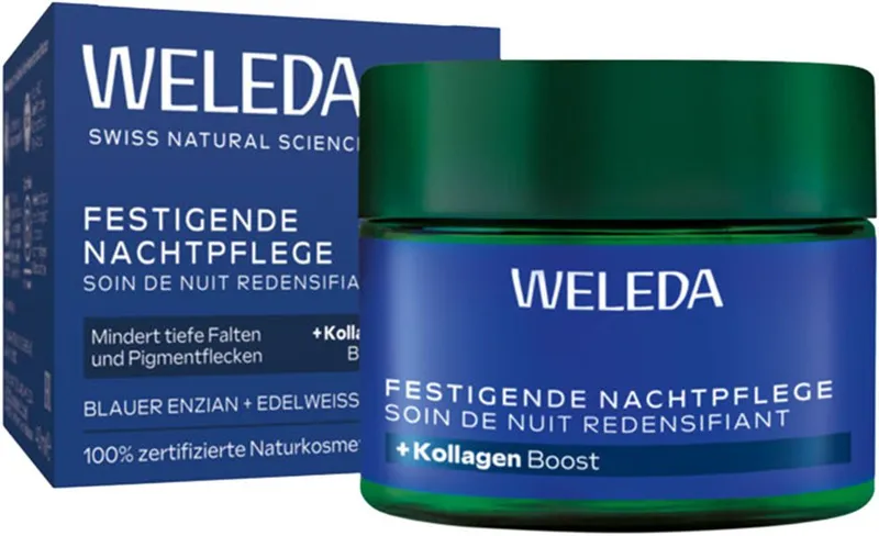 Weleda Weleda Blauer Enzian Festigende Nachtpflege – Produktbild 6 von 8