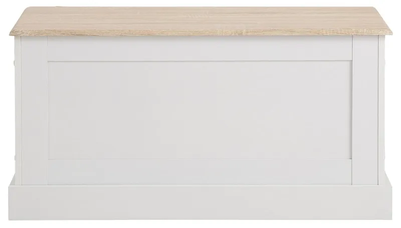 OTTO home Sitzbank Binz, zwei unterschiedliche Farbvarianten, mit Stauraum, Breite 90 cm, Weiß, – Produktbild 4 von 5