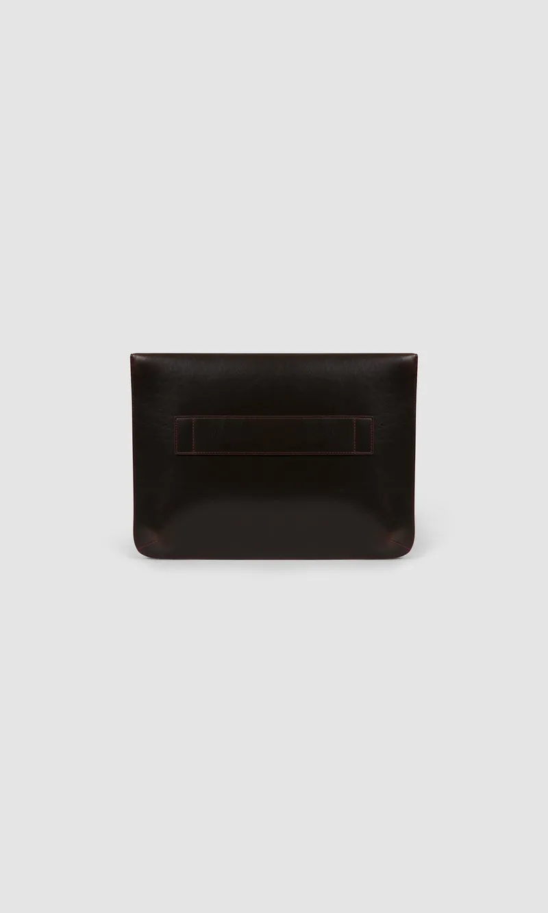 Prev Prev Damen vegan Laptoptasche Loyauté Sienna, Dunkelbraun, – Produktbild 1 von 2