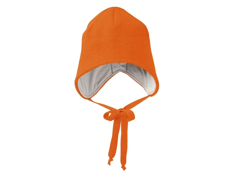 Disana Disana Baby und Kinder Mütze Bio-Merinowolle orange Gr.3 (50-54 cm), Orange, – Produktbild 1 von 1