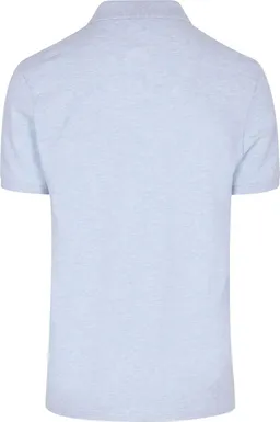 Profuomo Profuomo Piqué Poloshirt Melange Hellblau - Größe S – Produktbild 1 von 1