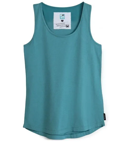 Gary Mash GARY MASH Tanktop Alex aus Biobaumwolle, Türkisblau (blau), – Produktbild 2 von 4