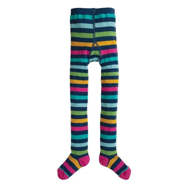 Frugi Frugi Strumpfhose Bright Multistripe – Produktbild 3 von 3