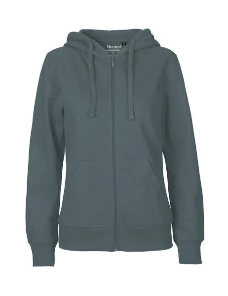 Neutral® - 3FREUNDE Neutral® - 3FREUNDE Frauen Hoodie Zipped, Teal, – Produktbild 1 von 4