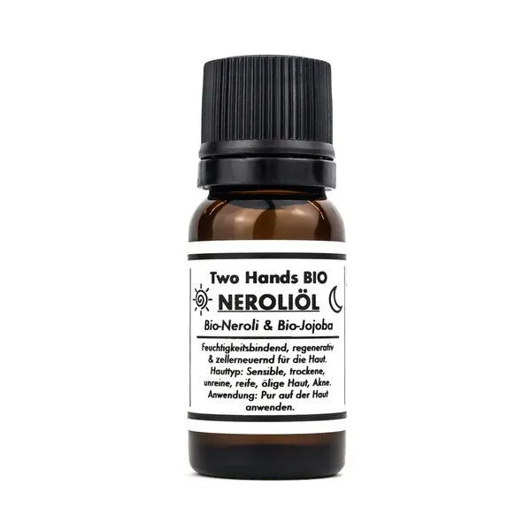 Two Hands BIO Two Hands BIO Neroliöl mit Bio-Neroli & Bio-Jojobaöl - Bio Vegan – Produktbild 1 von 1