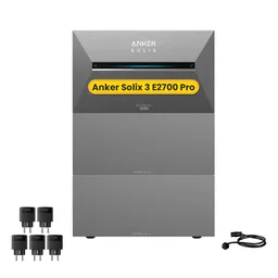 Anker Anker SOLIX Solarbank 3 E2700 Pro All-in-One Speicher für Balkonkraftwerk, by Powerness - 8.1kWh / 5 x Smart Plug / Selbstabholung – Produktbild 1 von 1