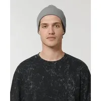 YTWOO YTWOO RIB Beanie aus Bio Baumwolle und recyceltem PET, Grau, – Produktbild 1 von 1