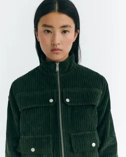 thinking mu Thinking MU Damen vegan Cordjacke Celia Grün – Produktbild 1 von 1