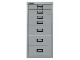 Bisley Bisley Schubladenschrank 8 Schübe, DIN A4 silber – Produktbild 1 von 1