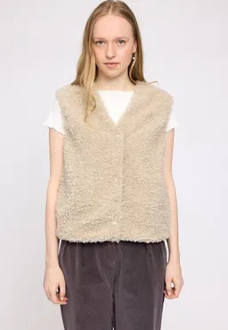 Mazine Mazine Faux-Fur Weste - aus recyceltem Polyester – Produktbild 1 von 1