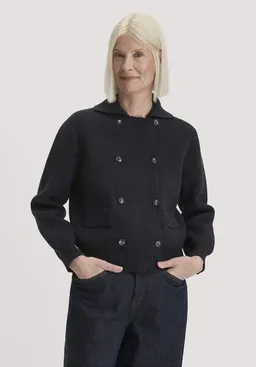 hessnatur hessnatur Strickjacke Relaxed aus Bio-Baumwolle mit Schurwolle – Produktbild 1 von 1
