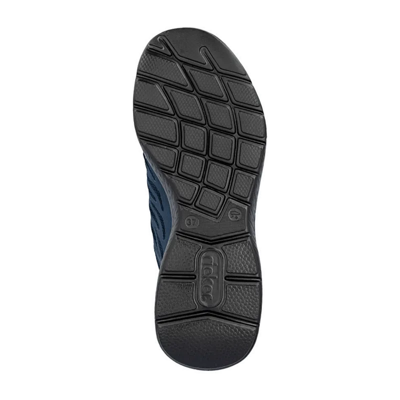 Rieker Rieker HWK Damen Halbschuhe für Damen, blau, Größe 41 EU, Blau, – Produktbild 7 von 7