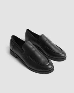 BOHEMA BOHEMA Damen vegan Loafer Dakota Schwarz – Produktbild 1 von 1