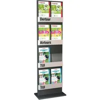 kerkmann Prospekthalter 'First' Regal 8 x DIN A4 – Produktbild 1 von 1