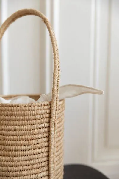 The Slow Label The Slow Label Korbtasche aus Raffia / Handgemacht in Marokko – Produktbild 2 von 4