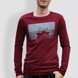 little kiwi little kiwi Herren Longsleeve, "Kutter" – Produktbild 1 von 1