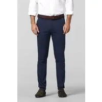 Meyer MEYER BAUMWOLL-KAPOK-CHINO, Blau (marine), – Produktbild 1 von 1