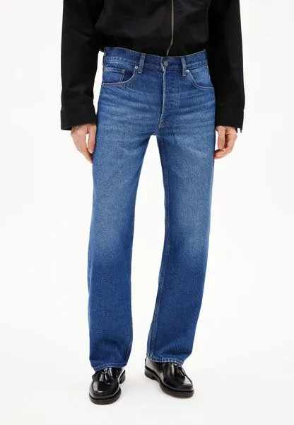 ARMEDANGELS ARMEDANGELS AARY Herren Straight Jeans Bio-Baumwoll Mix Comfort Stretch, Blue, – Produktbild 1 von 4