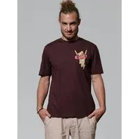 watapparel watapparel T-Shirt Unisex Skateboard, Red brown, – Produktbild 1 von 1