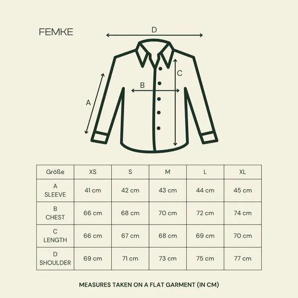 NORDLICHT NORDLICHT Flanell Bluse Femke aus 100% Bio-Baumwolle, Hellbraun (braun), – Produktbild 4 von 4