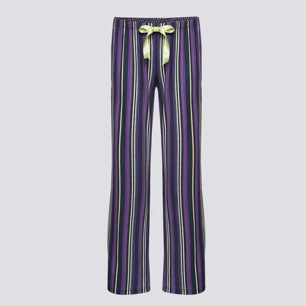 comazo comazo Lange Hose aus Mircromodal, Purple stripe, – Produktbild 4 von 4