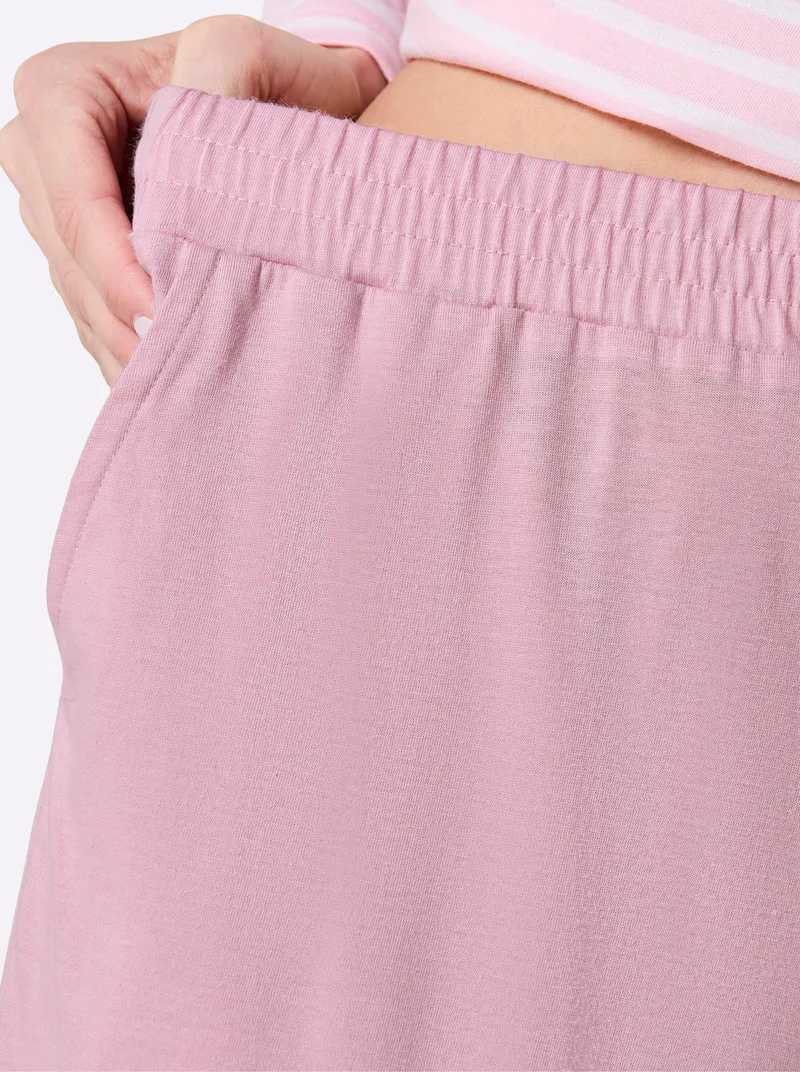 wäschepur Schlafanzug-Hose rosé, Rosé, – Produktbild 2 von 2
