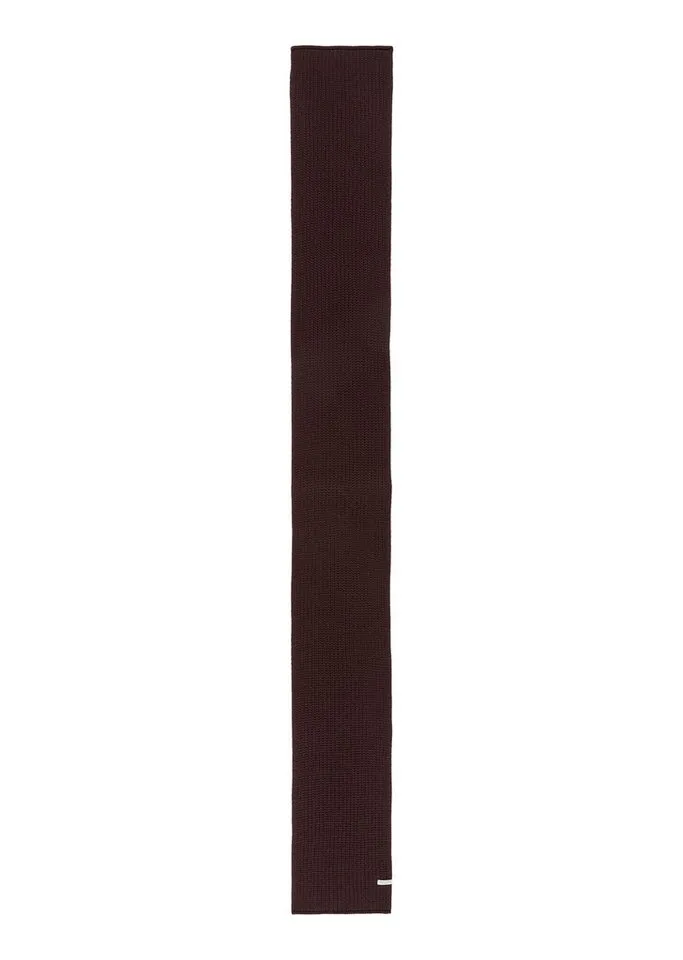 Marc O'Polo Marc O'Polo Strickschal aus Bio-Baumwoll-Mix, Rot, – Produktbild 2 von 3