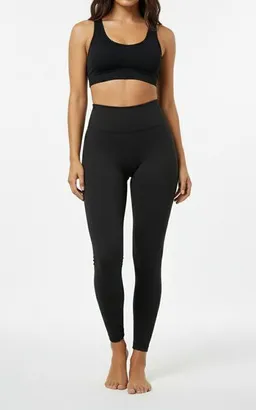 Yoga Hero Yoga Hero Yoga Leggings Scrunch Schwarz ecoNYL – Produktbild 1 von 1