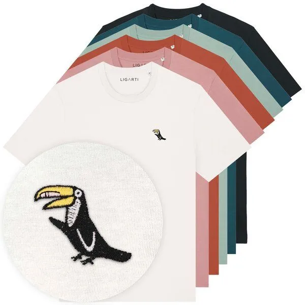 LIGARTI LIGARTI T-Shirt – Joey, Cremeweiß, – Produktbild 3 von 5