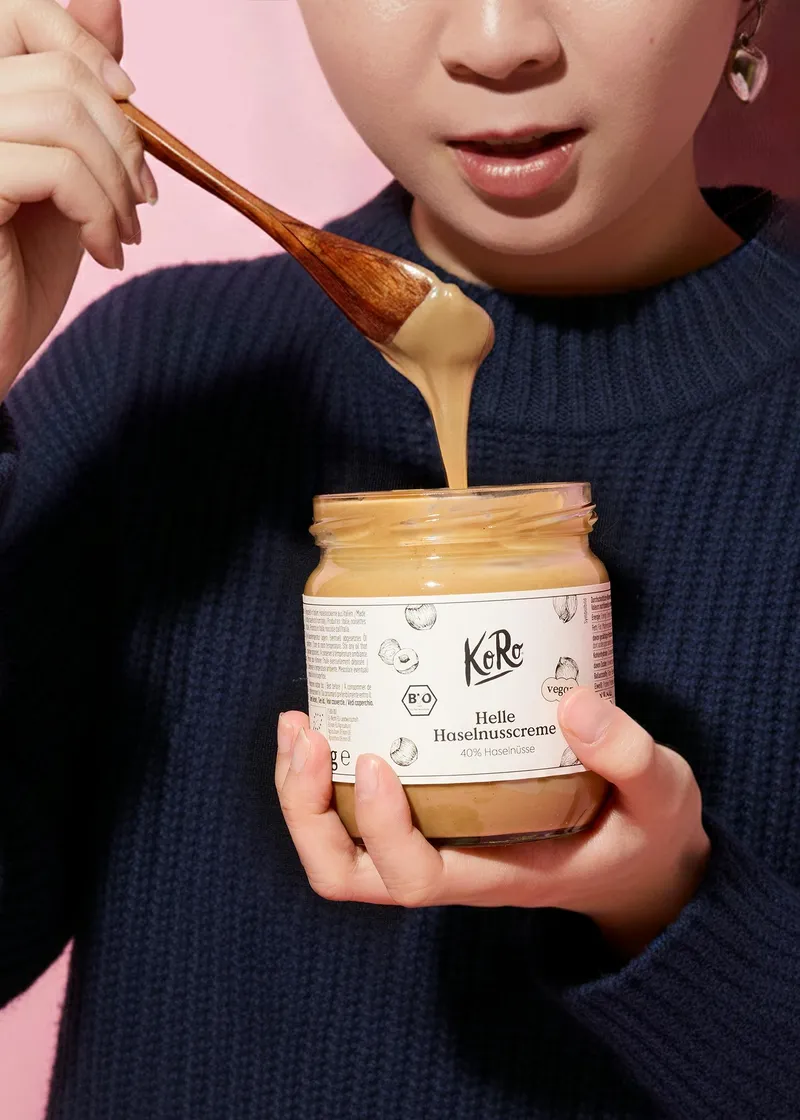 KoRo Helle Bio Haselnusscreme - Die „Buena Creme“ 400 g – Produktbild 5 von 5
