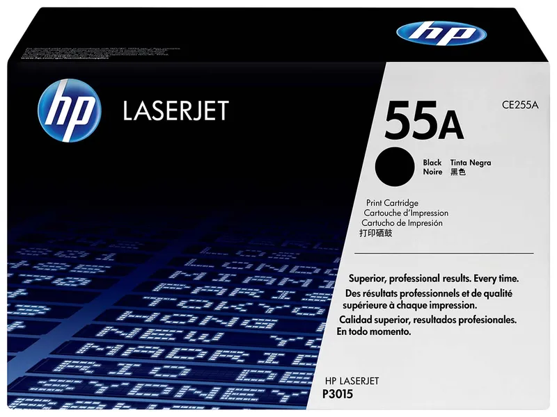 Hewlett Packard hp Druckkassette CE255A, Nr. 55A schwarz – Produktbild 1 von 1