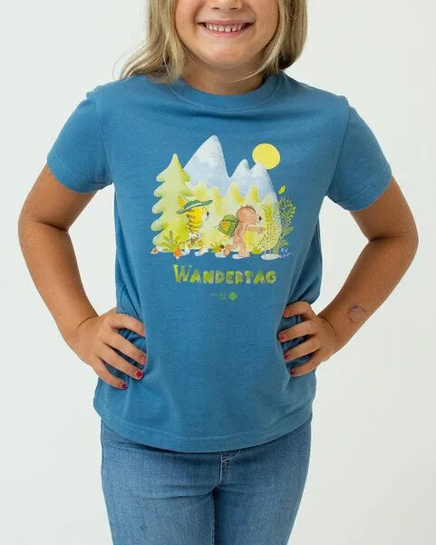 Bavarian Caps Bavarian Caps Kids T-Shirt Janosch Wandertag, Dunkelblau, – Produktbild 1 von 3
