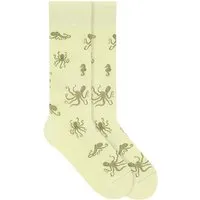von Jungfeld VON JUNGFELD Bio-Socken "Octopus", light matcha, Gr. 43/46 – Produktbild 1 von 1