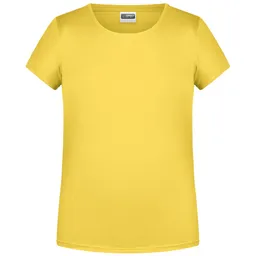 James & Nicholson James & Nicholson T-Shirt für Mädchen in klassischer Form 8007G Gr. XS-98/104 yellow – Produktbild 1 von 1