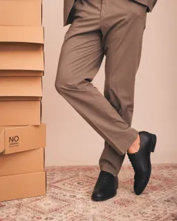 NAE NAE Herren vegan Oxford Schuhe Brody Schwarz – Produktbild 1 von 1