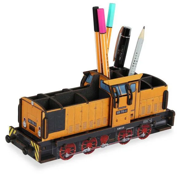 WERKHAUS WERKHAUS Stiftebox Diesellok V60 Goldbroiler – Produktbild 1 von 4