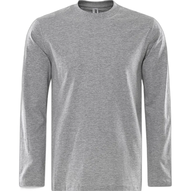 Fristads Langarmshirt Fristads 1914 HSJ, Gris, – Produktbild 2 von 2