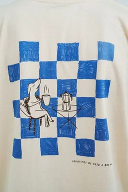 Kultgut Kultgut Artdesign - Biofair- Oversize Shirt / Take a break – Produktbild 1 von 1