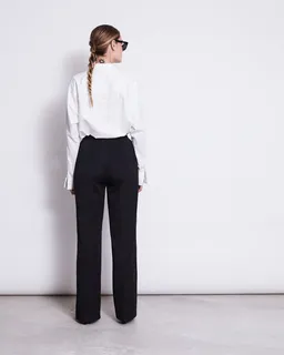 JAN N JUNE JAN N JUNE Damen vegan Hose Coralia Schwarz – Produktbild 1 von 1