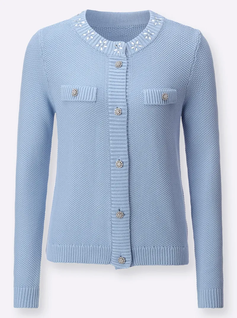 Witt Cardigan, Eisblau, – Produktbild 1 von 2